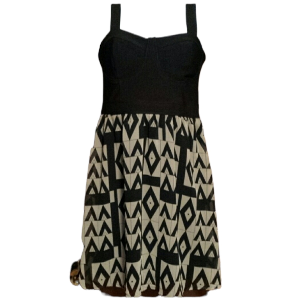 Sexy Back Cutout Summer Dress sz M